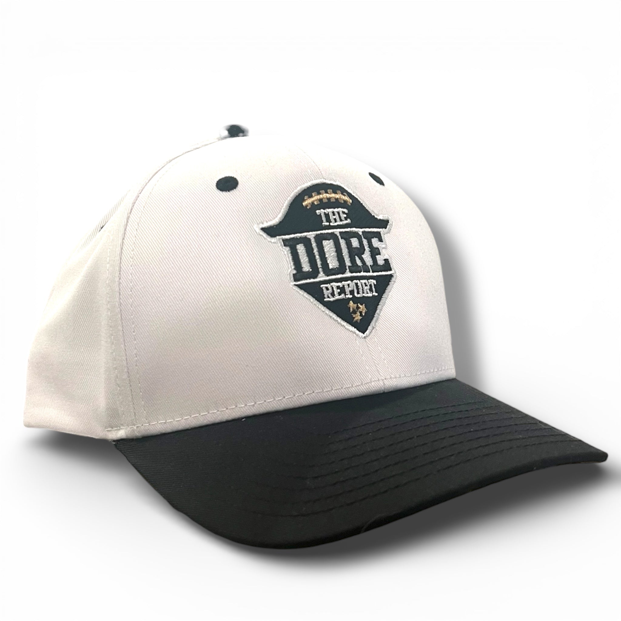 TDR White Logo Hat